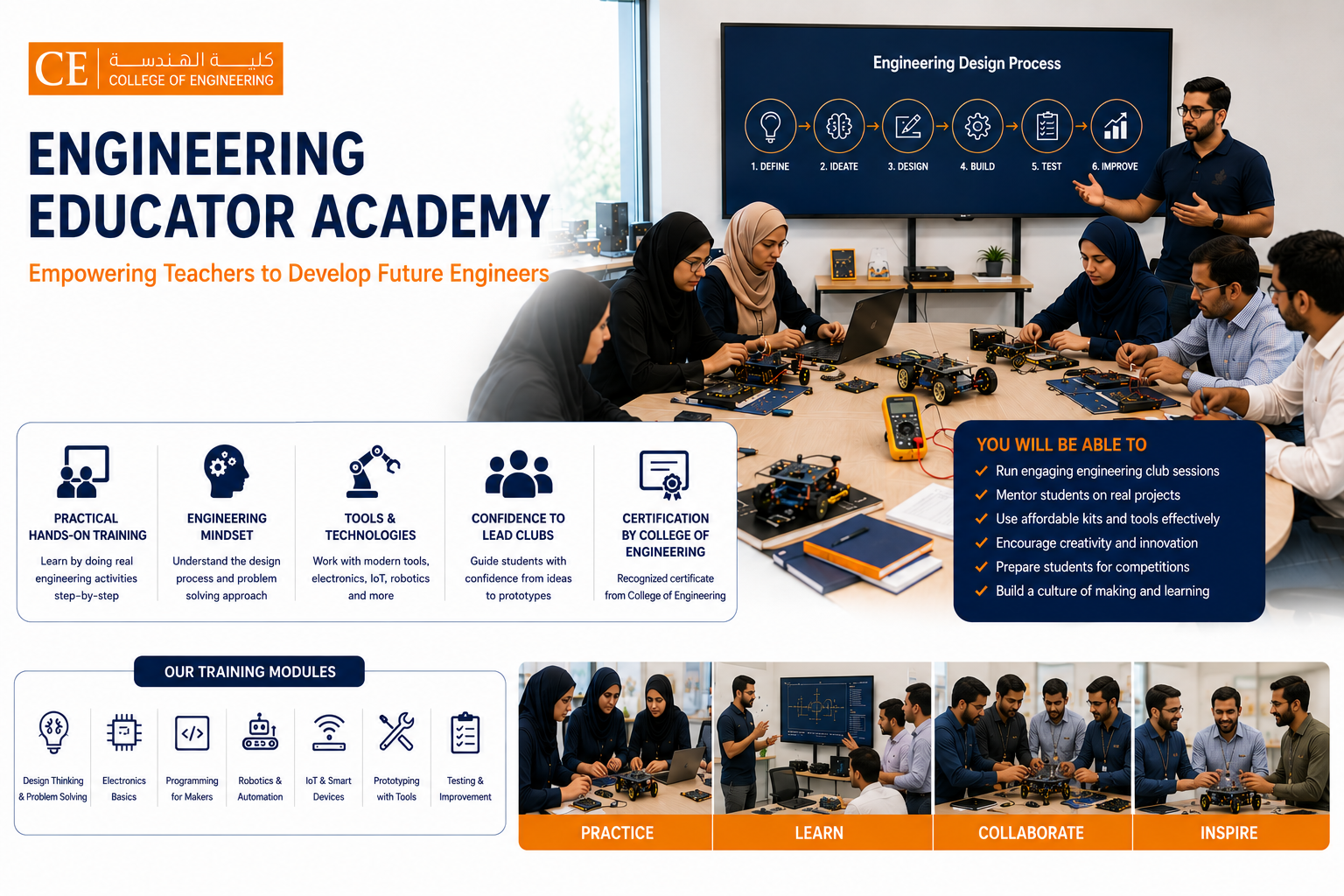 RoboNest Engineering Educators Academy training programme